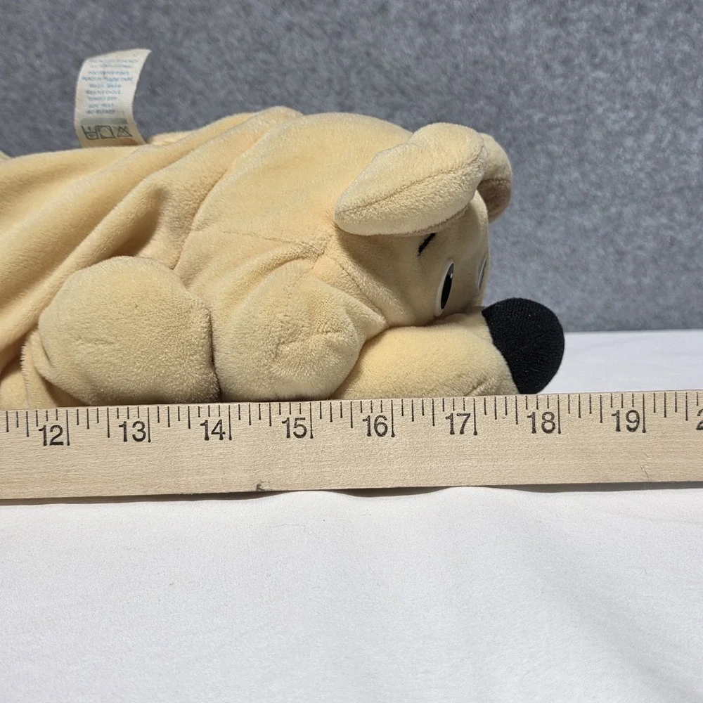 Fisher-Price Bear Plush Stuffed Animal Tan 1993 Vintage MPN 6811 14-24in